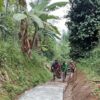 Jalan Gang di Desa Cibadak Kini Mulus Berkat Rabat Beton