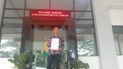 Ketua Gapoktan Sukaluyu Dilaporkan ke Kejari Cianjur, Ini Sebabnya!