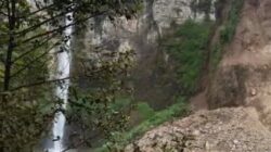Curug Ngebul Diterjang Longsor, BPBD Cianjur Berikan Imbauan!