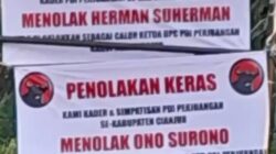 Ono Surono dan Herman Suherman Ditolak di Cianjur