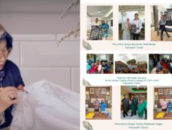 Eliana Trisnawati : Melukis  Cahaya Lewat ‘’Dahlia Batik Genturan’’