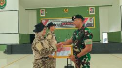 Yonif 300/Brajawijaya Tutup Pelatihan Bela Negara, Danyonif: Mereka Pulang dengan Semangat Baru