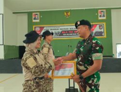 Yonif 300/Brajawijaya Tutup Pelatihan Bela Negara, Danyonif: Mereka Pulang dengan Semangat Baru