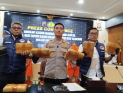 Satresnarkoba Polres Cianjur Ungkap Sindikat Ganja Antarprovinsi, Libatkan Jaringan dari Sumatera