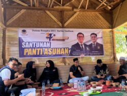 Jelang HUT ke-14, DPD Partai NasDem Cianjur Tebar Kebaikan di Pondok Pesantren Cilaku