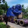 Akhirnya Truk Pengangkut Trafo Listrik Viral Sampai di Tanggeung
