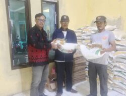 Ada yang Berbeda di Sukamulya Saat Penyaluran Bantuan Pangan, Warga Langsung Antusias