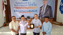 Di Moment Sosialisasi Empat Pilar, Eddy Soeparno Berjanji Dorong Terealisasinya Keinginan Guru Madrasah Swasta