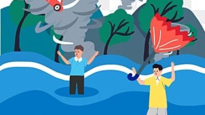 Cuaca Buruk Melanda Cianjur, Disdikpora Terapkan Belajar Kondisional