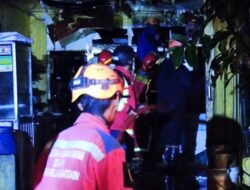 Warnas ‘Mak Titing’ Dilalap Sijago Merah, Api Dipicu Tabung Melon Bocor