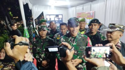 Kodim 0608 Dirikan Pos Pengamanan Nataru di Jalan KH Abdullah Bin Nuh, Pantau Wilayah Secara Real Time