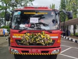 Pemda Cianjur Terima Mobil Damkar Hibah DKI, Ini Spesifikasi dan Rangkaian Penyambutannya