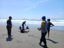 Objek Wisata Pantai Cemara Diserbu Pengunjung, Satpolairud Gencar Patroli