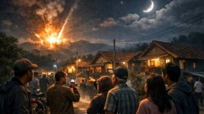 Ramai di Medsos, Dentuman Tak Diketahui Asalnya Terdengar di Cipanas hingga Pacet