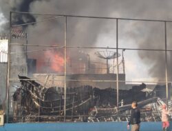 Kebakaran Toko Sanya Cianjur Hanguskan Bangunan, 10 Damkar Dikerahkan