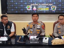 Pengungkapan Kasus Pengeroyokan di Sukaluyu, Kapolres Cianjur Sebut Ancaman 9 Tahun Penjara