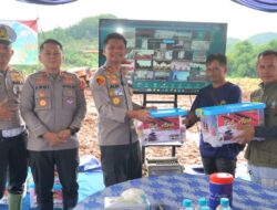 Dukung Ketahanan Pangan, Kapolres Cianjur Pimpin Penanaman Jagung dan Salurkan Alinstan