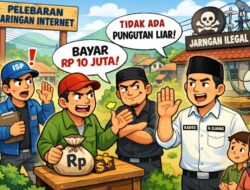 Program Pelebaran Jaringan Internet di Lemah Duhur Dijegal Oknum Warga, Provider Diminta Rp10 Juta.