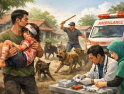 Bocah SD Diserang Anjing Liar di Campaka, Alami Luka Robek Serius