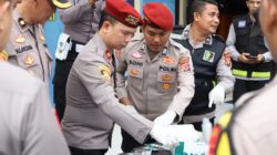 Pengawasan Internal, Polres Cianjur Laksanakan Tes Urine Personel