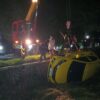 Kecelakaan Brio di Karangtengah: Mobil Masuk Sawah, Jalan Gelap Disorot Pengemudi