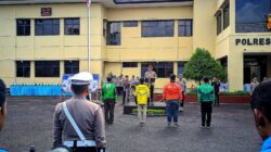 Kapolres Cianjur Pimpin Apel Ojek Kamtibmas, Libatkan Ojol dan Ojek Pangkalan