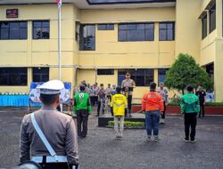 Kapolres Cianjur Pimpin Apel Ojek Kamtibmas, Libatkan Ojol dan Ojek Pangkalan