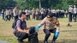 Polres Cianjur Komandoi Aksi Bersih Cianjur, Gandeng TNI dan Satpol PP