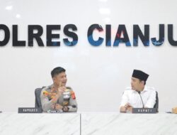 Rakor Linsek Idul Fitri 2026, Polres Cianjur Siapkan 1 Pos Terpadu dan 23 Pos Lain