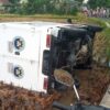 Mobil MBG Terperosok ke Sawah, Sopir Diduga Mengantuk