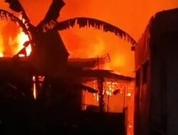 Kebakaran Cipanas, 12 Rumah Hangus Diduga Akibat Ledakan LPG