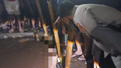 Warga Cikalongkulon Geger, Mayat Pria Tanpa Identitas Muncul di Irigasi