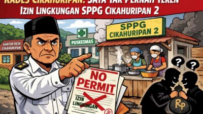 SPPG Cikahuripan 2 Diduga Langgar Prosedur, Kades Sebut Izin Lingkungan Tidak Pernah Ada