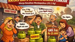 Stok Kosong Jelang Lebaran, LPG 3 Kg di Cianjur Sulit Didapat