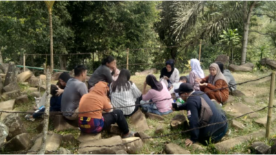 Libur Lebaran, Gunung Padang Diserbu Wisatawan