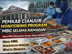 Pemkab Cianjur Monitoring Program Makan Bergizi Gratis Selama Ramadan