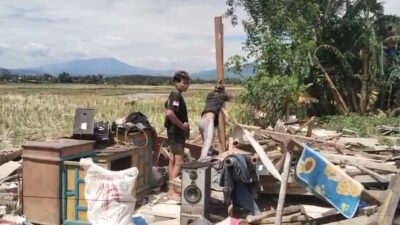 Angin Kencang Haurwangi Terjang Lima Desa, Kerugian Capai Ratusan Juta