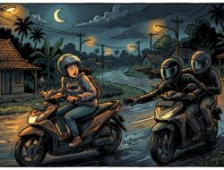 Karyawati Asal Ciranjang Dibegal Pelaku Bersenjata Api, Motornya Raib