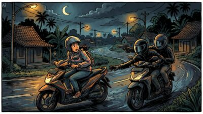 Karyawati Asal Ciranjang Dibegal Pelaku Bersenjata Api, Motornya Raib