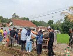 Akses Jalan di Desa Sukamulya Diperbaiki Lewat Program Gorol