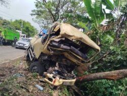 Tabrakan Pagi Buta di Cugenang, Sopir Truk Tewas Terjepit