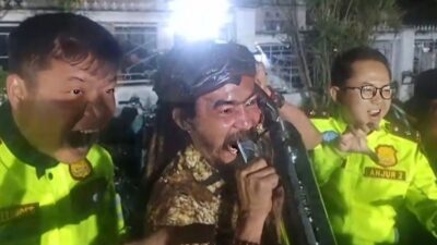 Limbad Ramaikan Razia Knalpot Brong di Cianjur, Aksi Ekstrem Jadi Perhatian