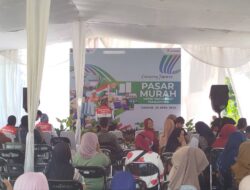 Pasar Murah Gekbrong, Pertamina Salurkan 1.000 Paket Sembako untuk Warga