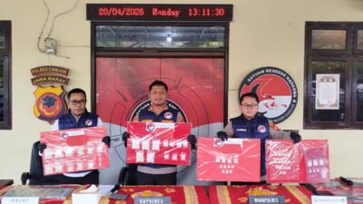 Ungkap Kasus Peredaran Narkotika, Polires Cianjur Sita 648,75 Gram Sabu