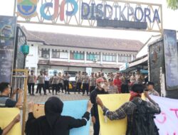 Aksi di Disdik Cianjur, LKMMC Sampaikan Dugaan Pungli dan Minta Klarifikasi