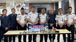 Pengawasan Diperketat, Razia Lapas Cianjur Sasar HP dan Barang Terlarang