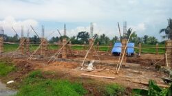 Pembangunan Kantor Koperasi di Sukawangi Tanpa Papan Proyek