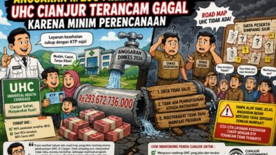 Anggaran Rp293 Miliar Digelontorkan, UHC Cianjur Terancam Gagal Karena Minim Perencanaan.