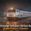 Humas KAI: KA Siliwangi Tertahan Akibat Banjir, Perjalanan Dihentikan di Cianjur