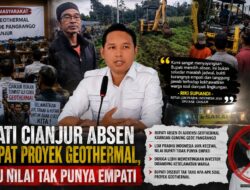Bupati Cianjur Absen di Rapat Proyek Geothermal, Prabu Nilai Tak Punya Empati